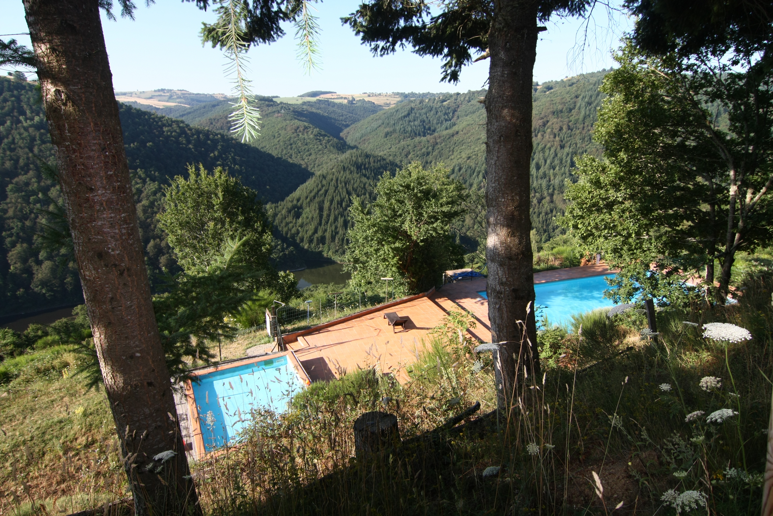 piscine naturiste en Auvernge